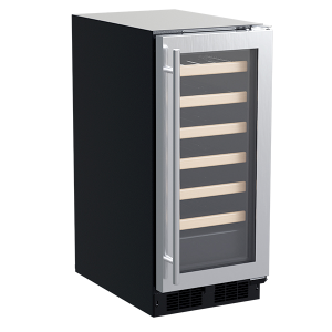15-in Built-in High-Efficiency Single Zone Wine Refrigerator 