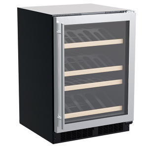 24-in Built-in High-Efficiency Single Zone Gallery Display Wine Refrigerator