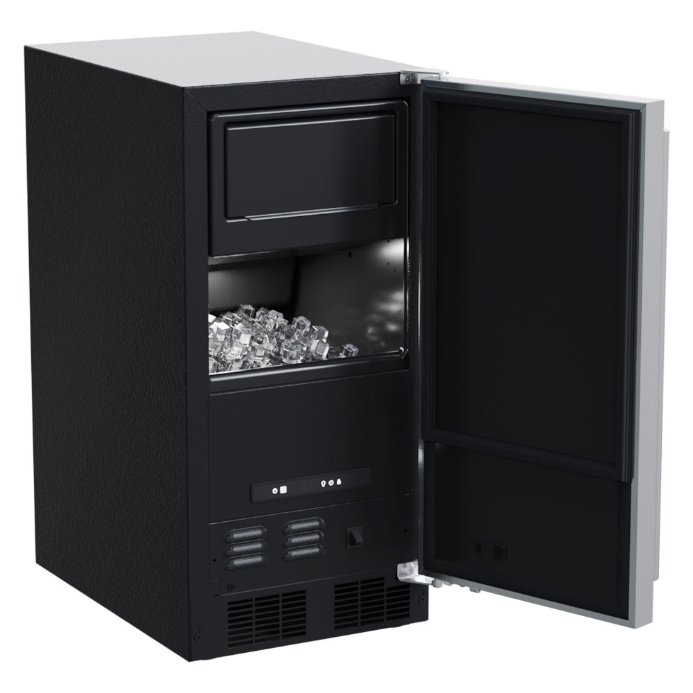 15-in Low Profile Built-in Clear Ice Machine with Factory-Installed Pump