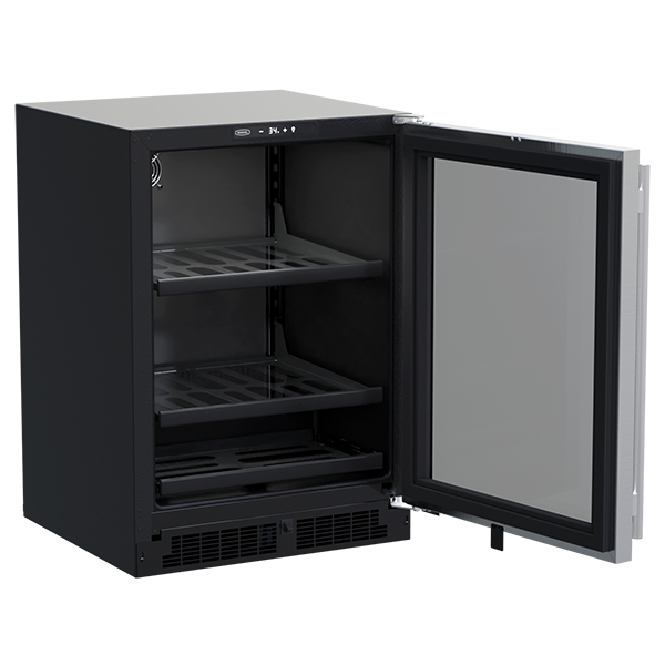 24-in Built-in Beverage Center with 3-in-1 Convertible Shelves