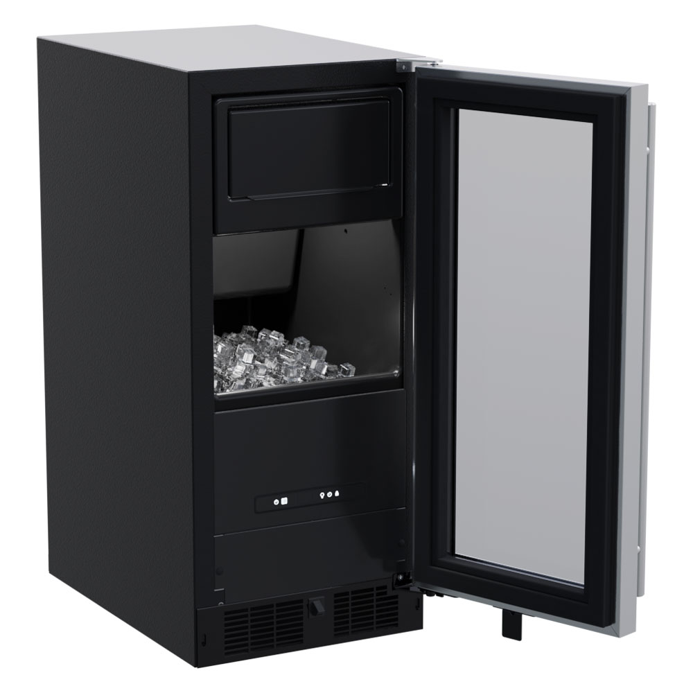 15-in Built-in Clear Ice Machine with Factory-Installed Pump
