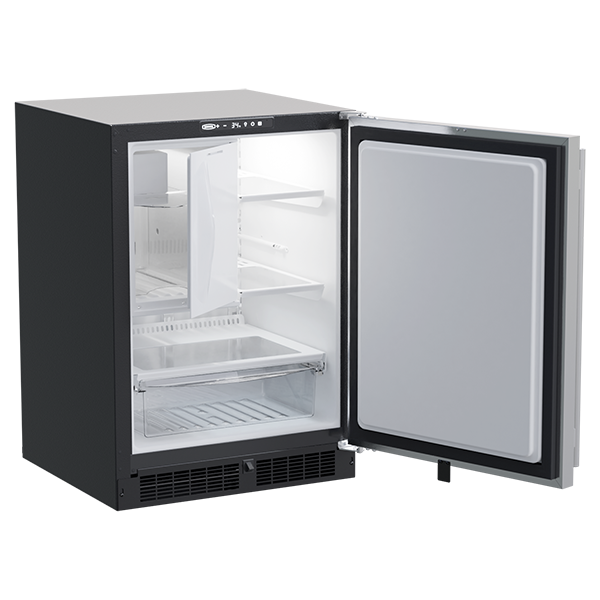 24-in Built-in Refrigerator Freezer with Crescent Ice Maker