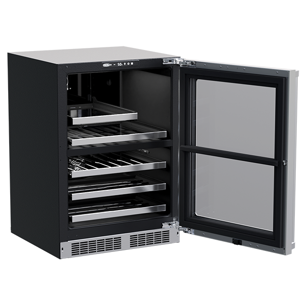 24-in Professional Built-in Dual Zone Wine and Beverage Center